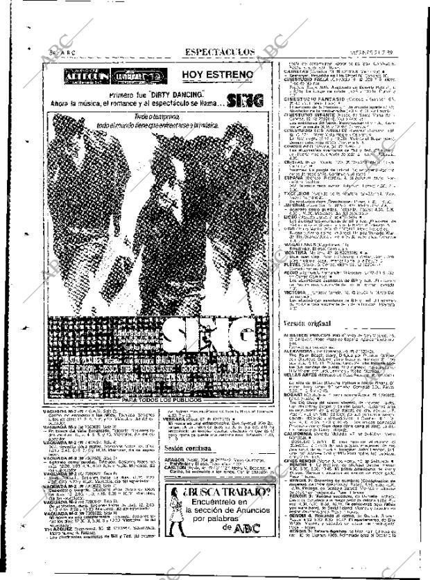 ABC MADRID 21-07-1989 página 84