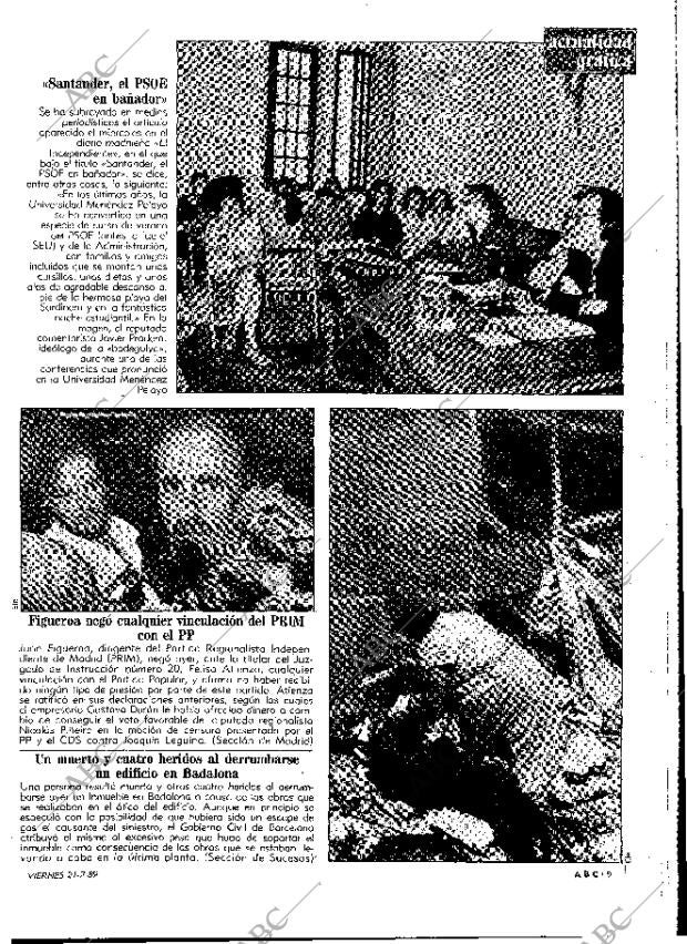 ABC MADRID 21-07-1989 página 9