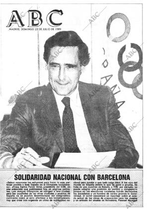 ABC MADRID 23-07-1989 página 1