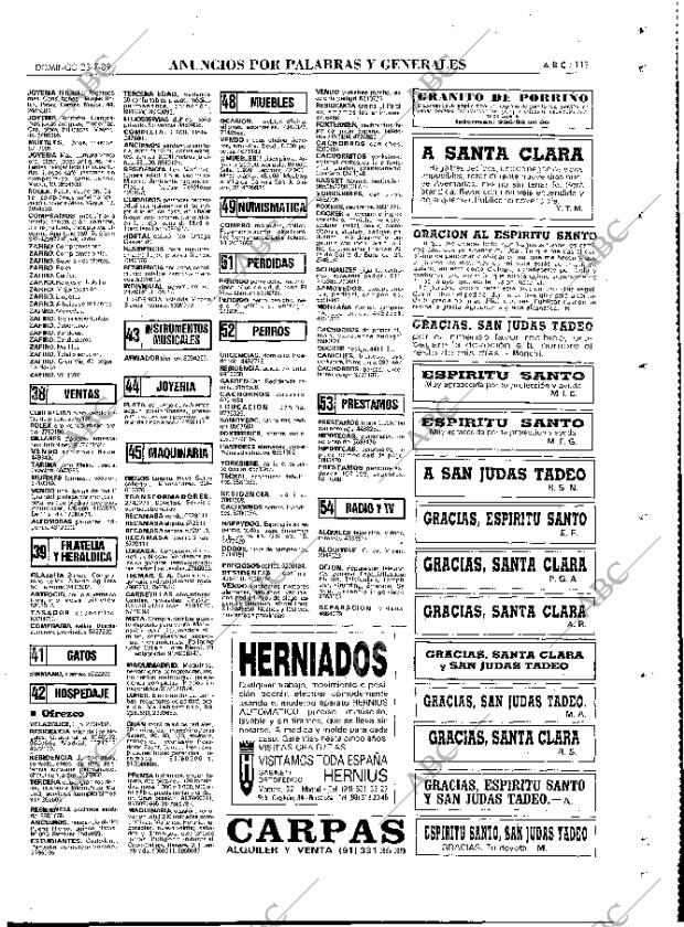 ABC MADRID 23-07-1989 página 113