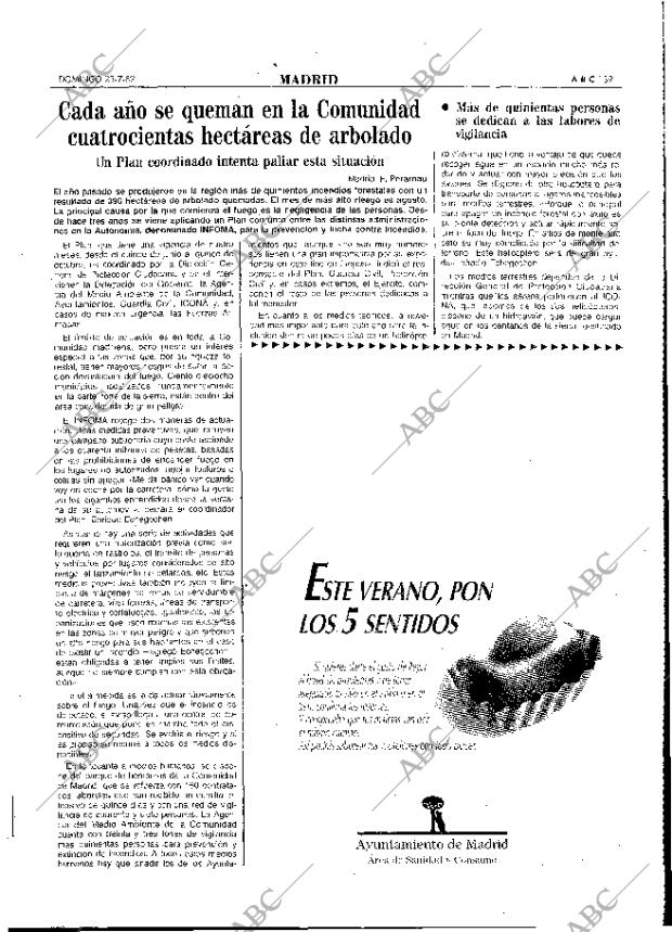 ABC MADRID 23-07-1989 página 39