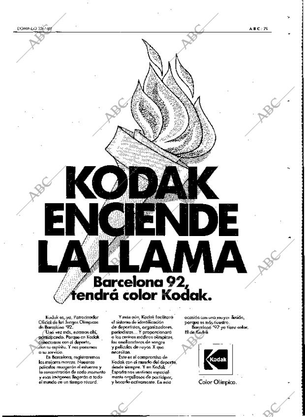 ABC MADRID 23-07-1989 página 79