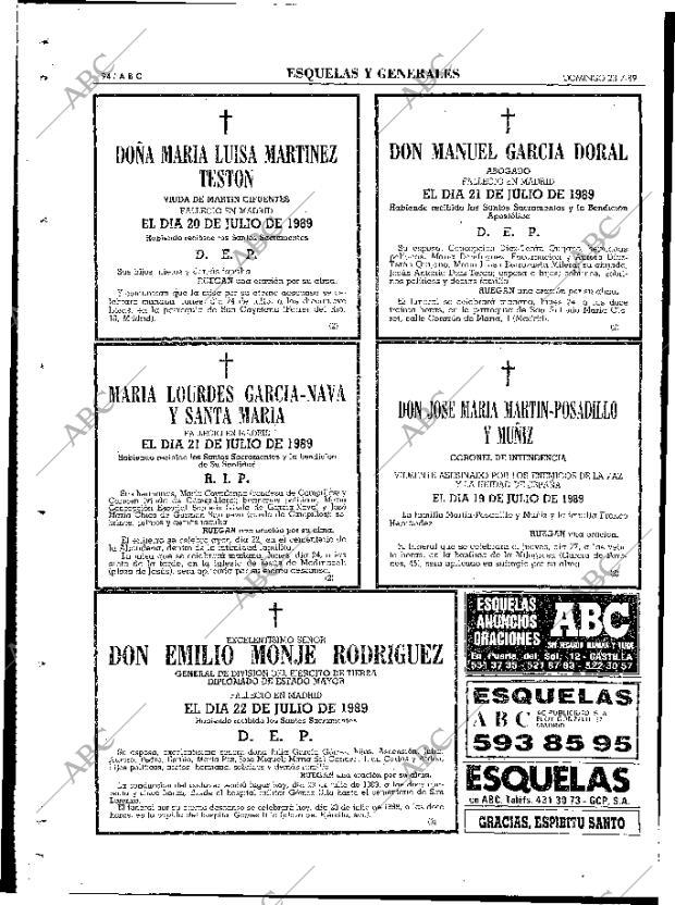 ABC MADRID 23-07-1989 página 94