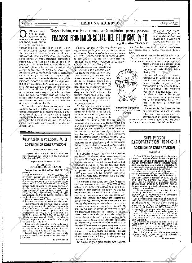 ABC MADRID 27-07-1989 página 46