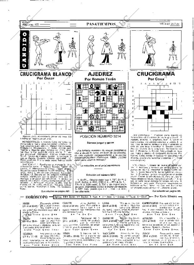 ABC MADRID 28-07-1989 página 100