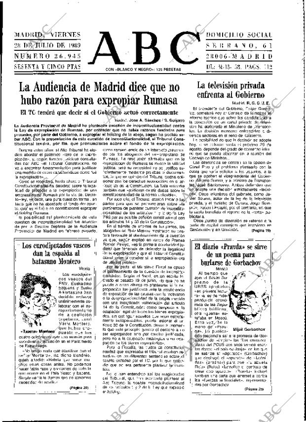 ABC MADRID 28-07-1989 página 13