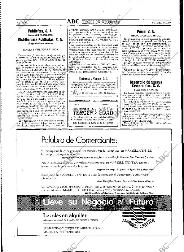 ABC MADRID 28-07-1989 página 42