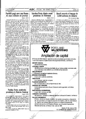 ABC MADRID 28-07-1989 página 43