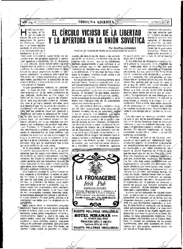 ABC MADRID 28-07-1989 página 58
