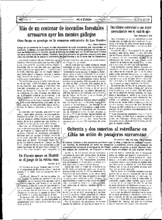 ABC MADRID 28-07-1989 página 64