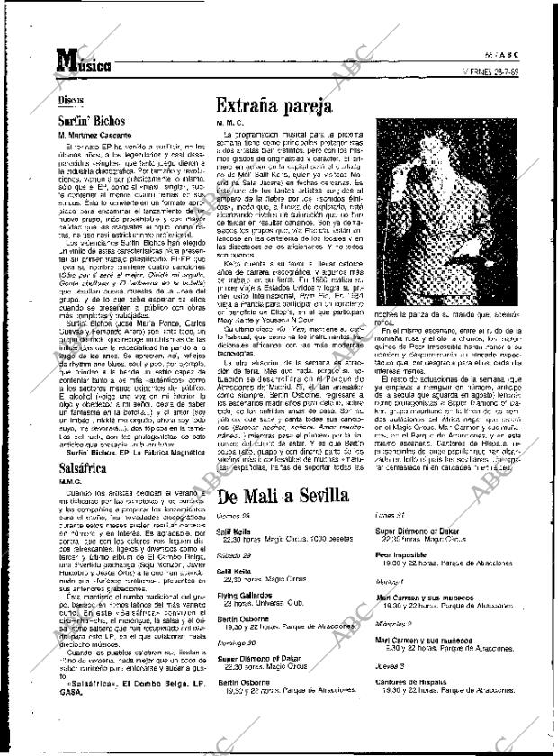 ABC MADRID 28-07-1989 página 66