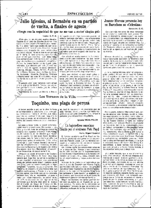 ABC MADRID 28-07-1989 página 78