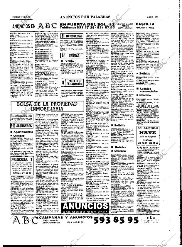 ABC MADRID 28-07-1989 página 89