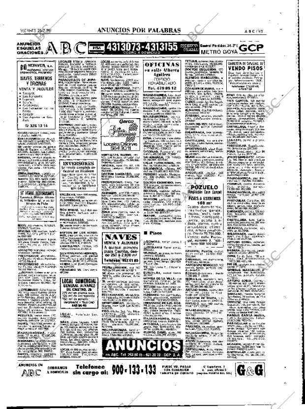 ABC MADRID 28-07-1989 página 93