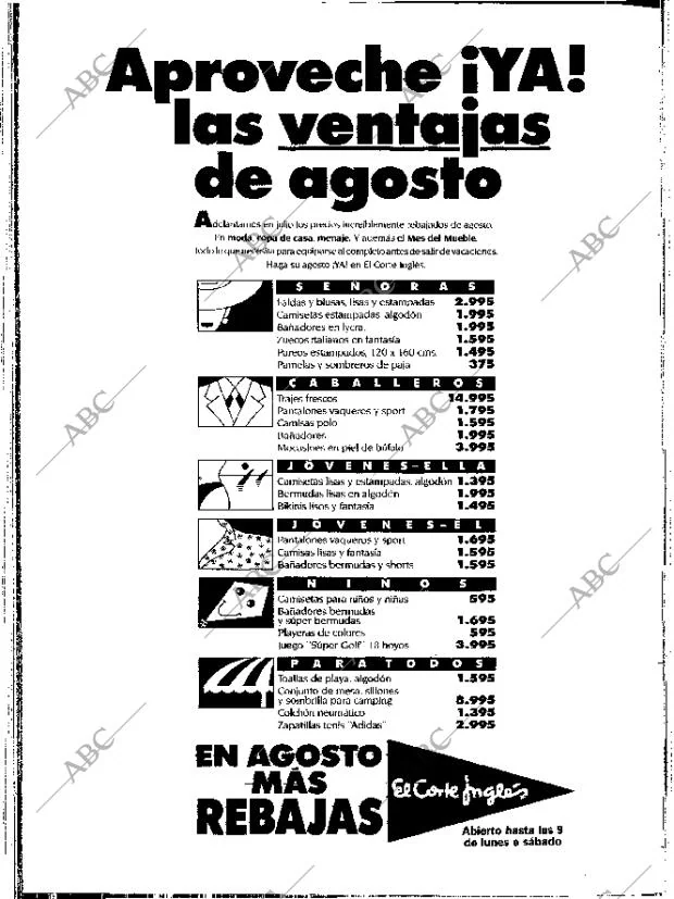 ABC SEVILLA 28-07-1989 página 10