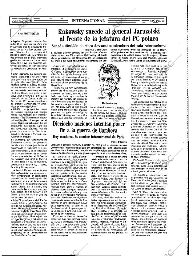 ABC MADRID 30-07-1989 página 25