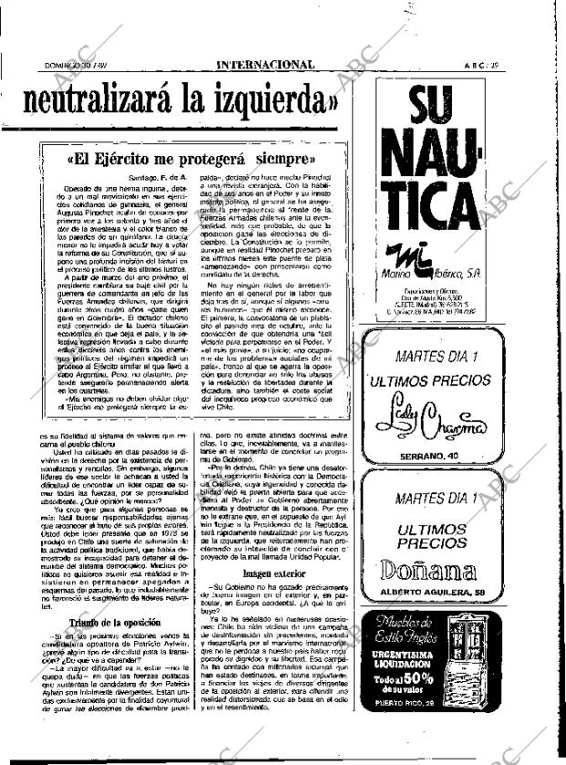 ABC MADRID 30-07-1989 página 29