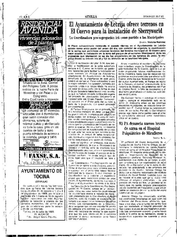 ABC SEVILLA 30-07-1989 página 40