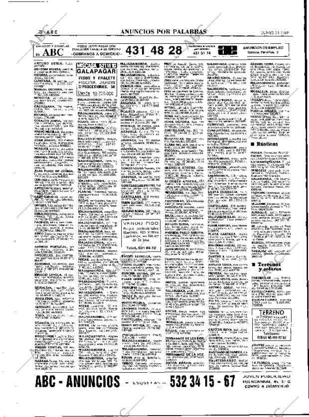 ABC MADRID 31-07-1989 página 78