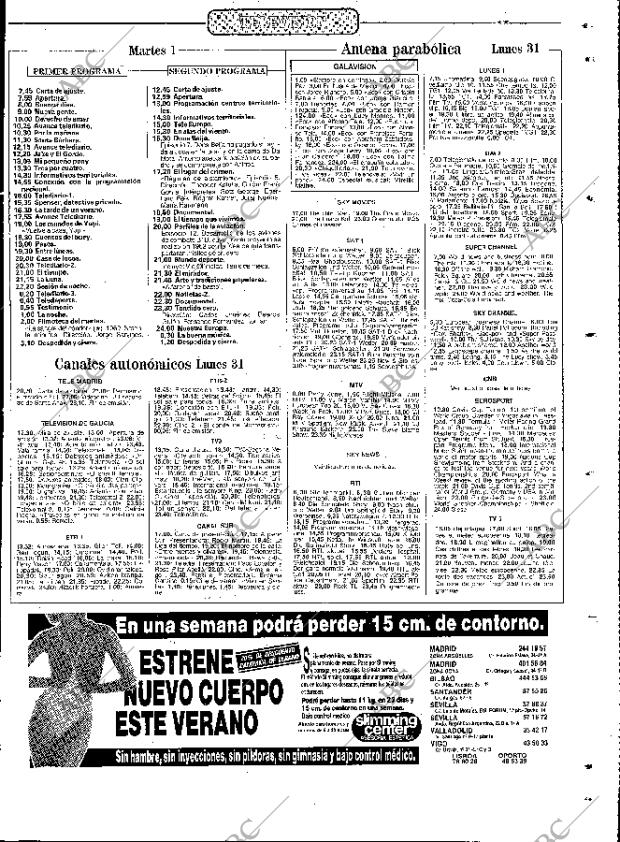 ABC MADRID 31-07-1989 página 95