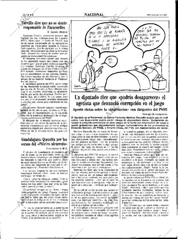 ABC MADRID 02-08-1989 página 22