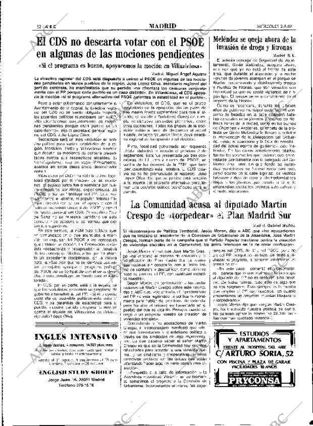 ABC MADRID 02-08-1989 página 32