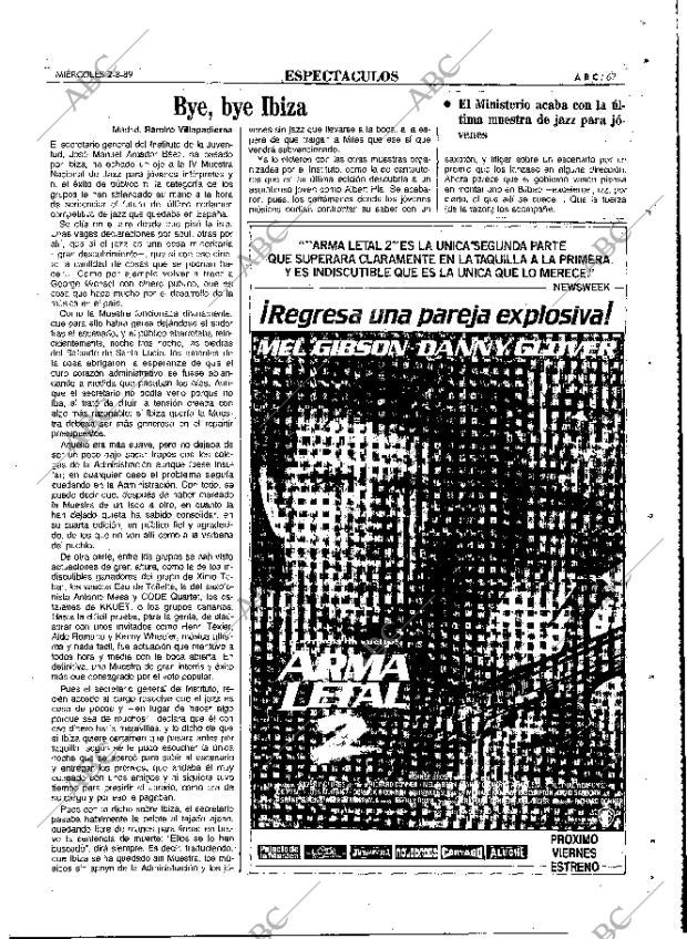 ABC MADRID 02-08-1989 página 67