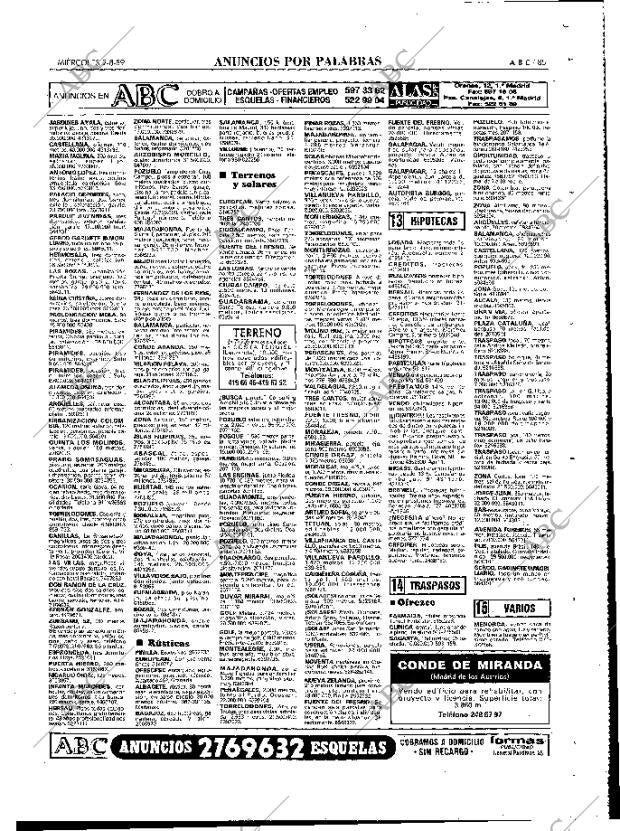 ABC MADRID 02-08-1989 página 85