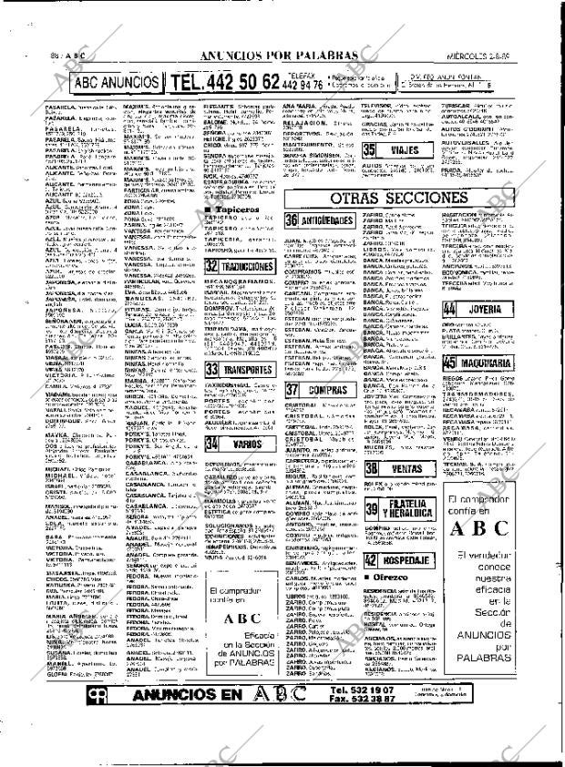 ABC MADRID 02-08-1989 página 88