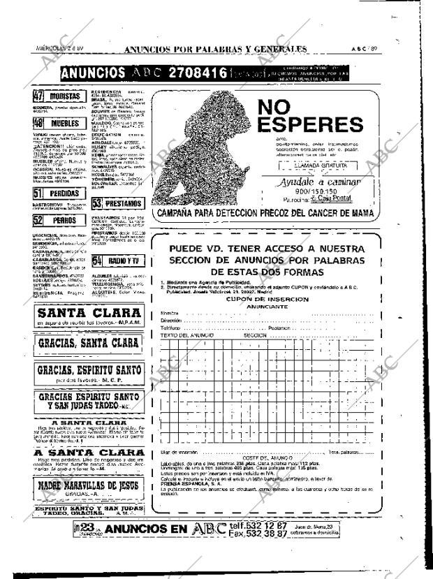 ABC MADRID 02-08-1989 página 89