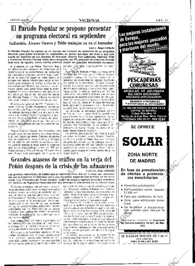 ABC MADRID 04-08-1989 página 23