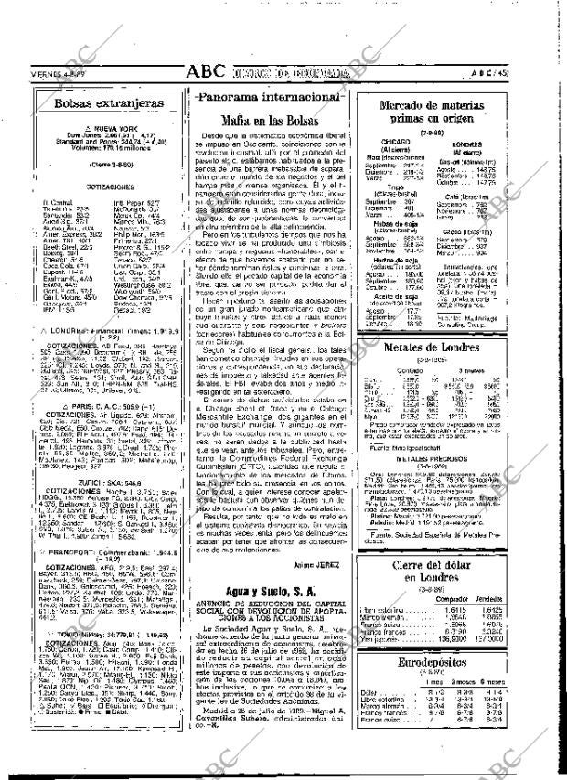 ABC MADRID 04-08-1989 página 45