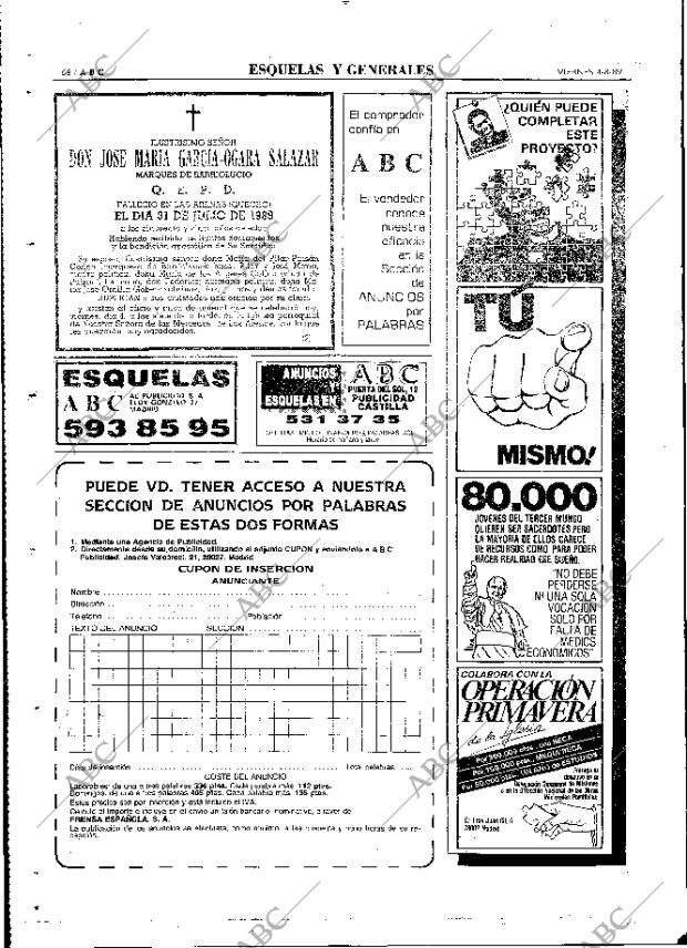 ABC MADRID 04-08-1989 página 68