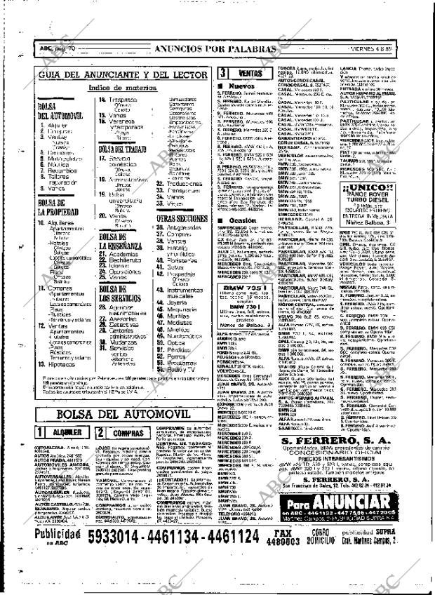 ABC MADRID 04-08-1989 página 70