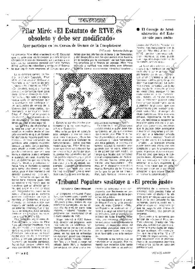 ABC MADRID 04-08-1989 página 92