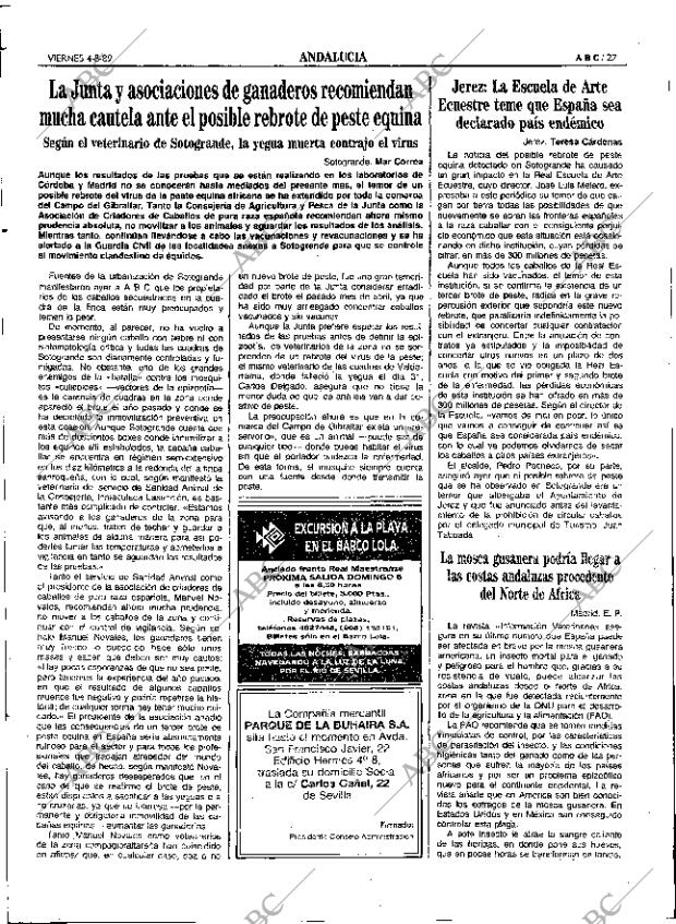 ABC SEVILLA 04-08-1989 página 27