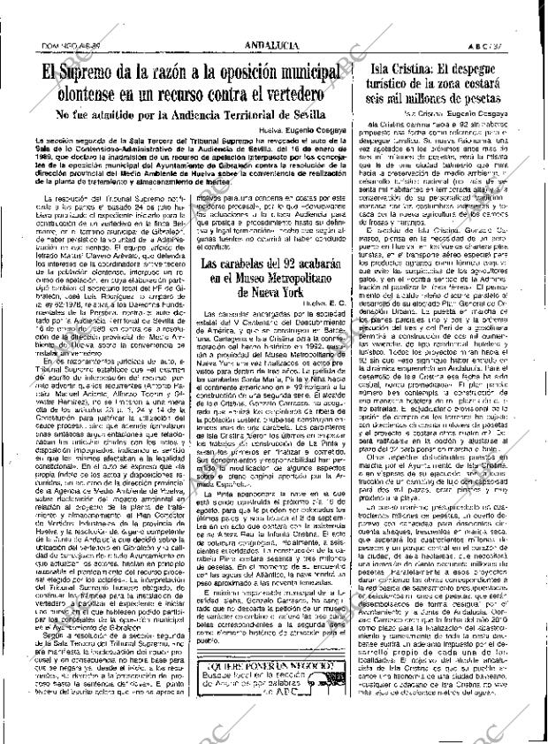 ABC SEVILLA 06-08-1989 página 37