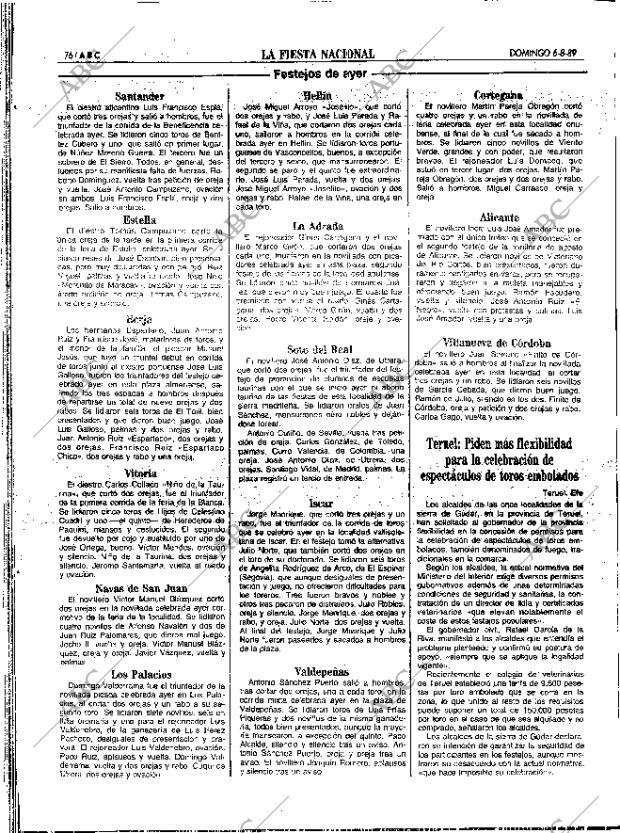 ABC SEVILLA 06-08-1989 página 76