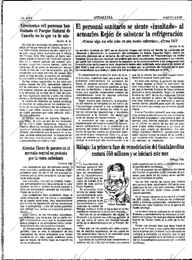 ABC SEVILLA 08-08-1989 página 24