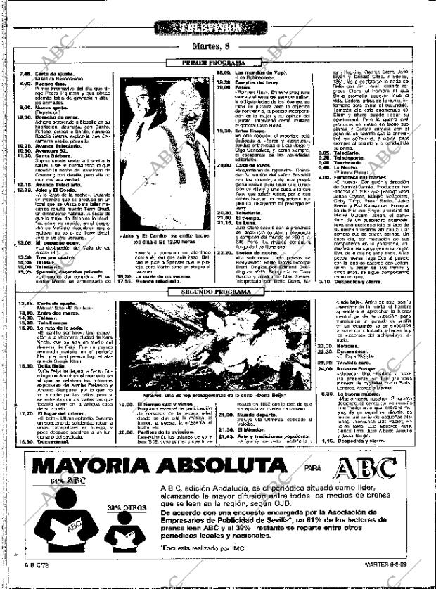 ABC SEVILLA 08-08-1989 página 78