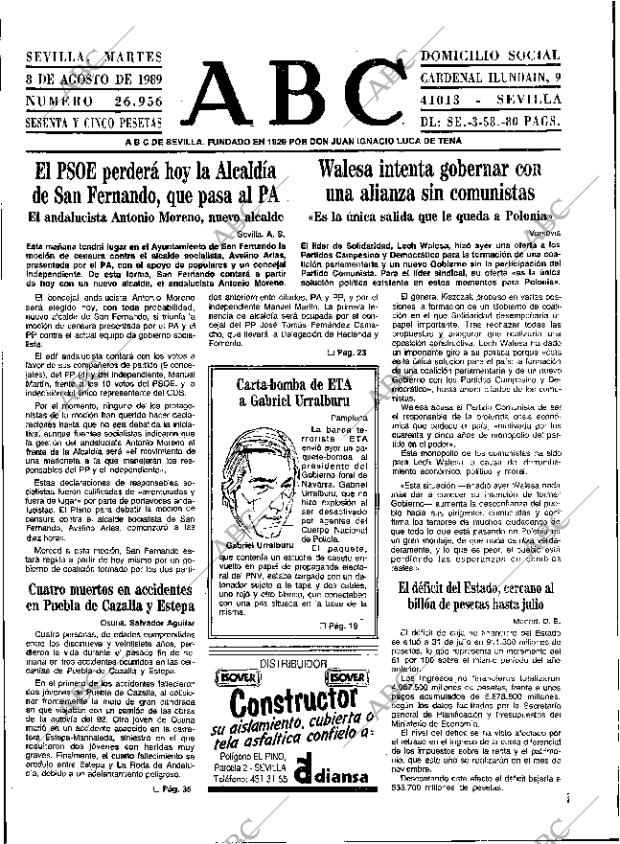 ABC SEVILLA 08-08-1989 página 9