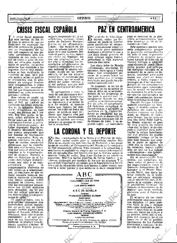 ABC SEVILLA 09-08-1989 página 11