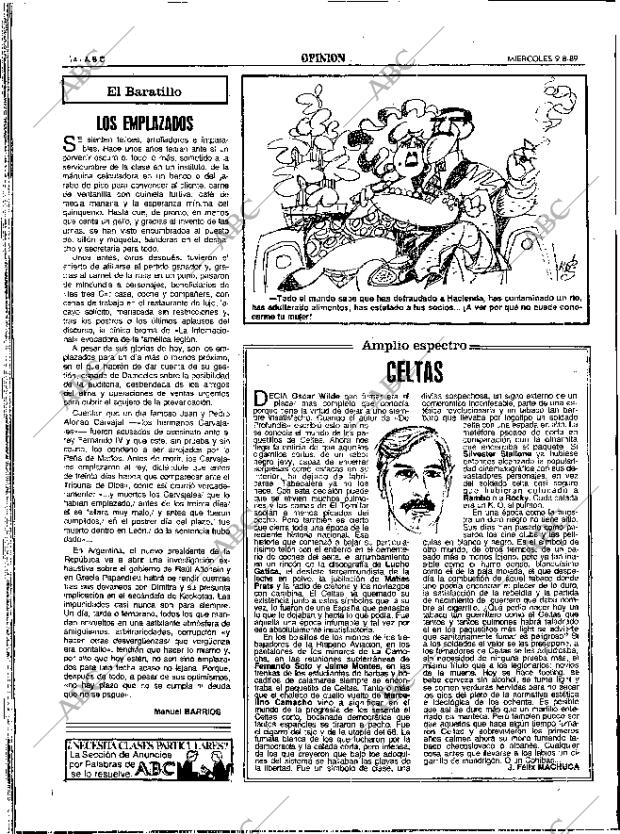 ABC SEVILLA 09-08-1989 página 14