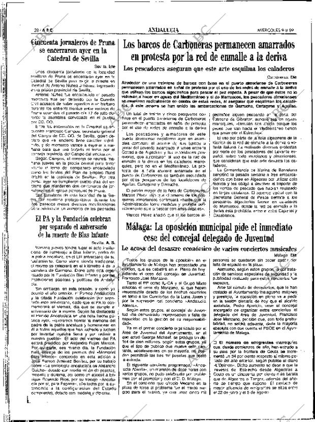 ABC SEVILLA 09-08-1989 página 28