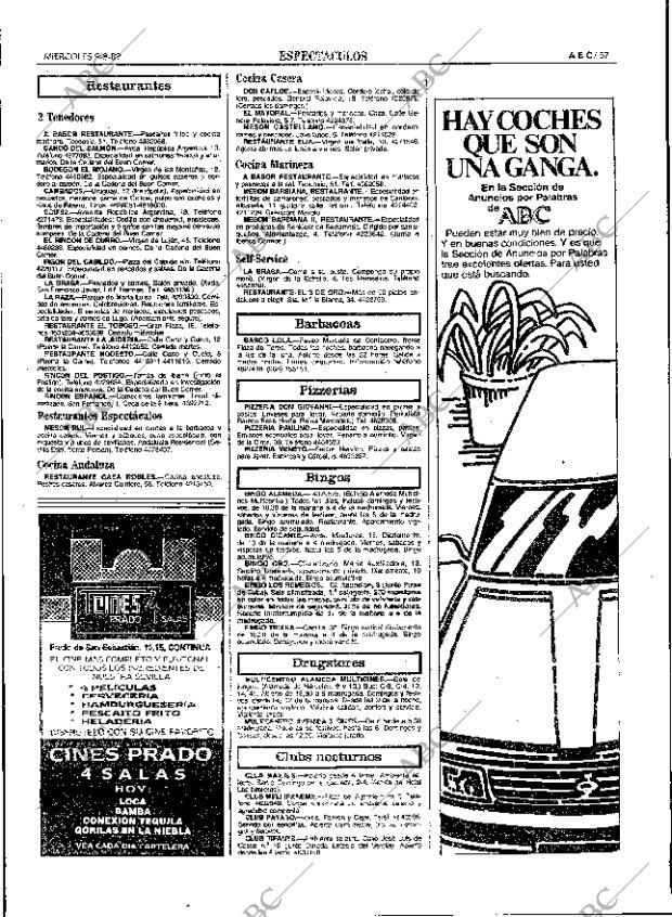 ABC SEVILLA 09-08-1989 página 57
