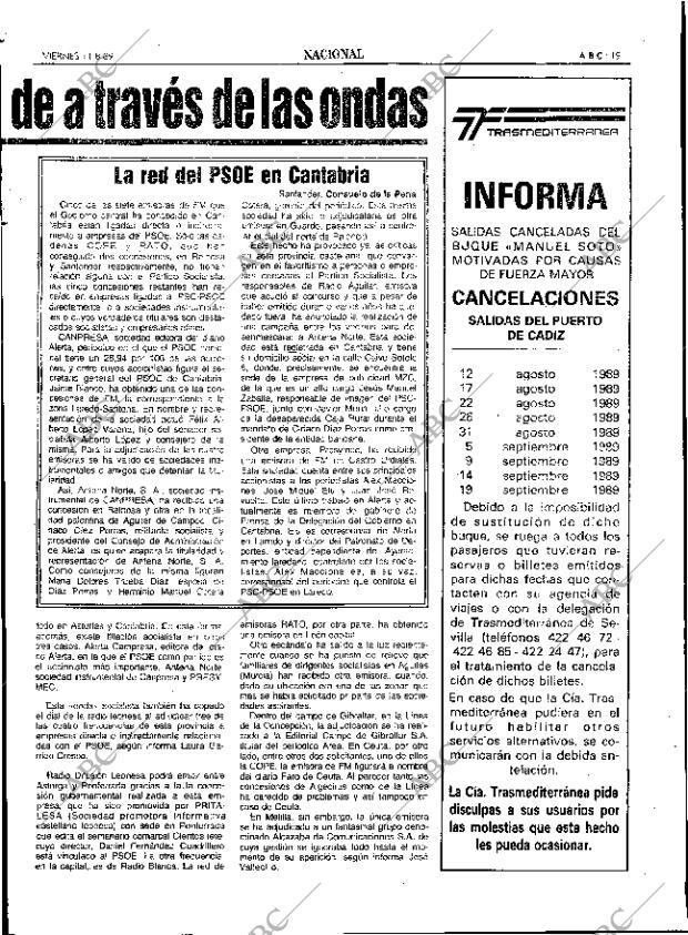 ABC SEVILLA 11-08-1989 página 19