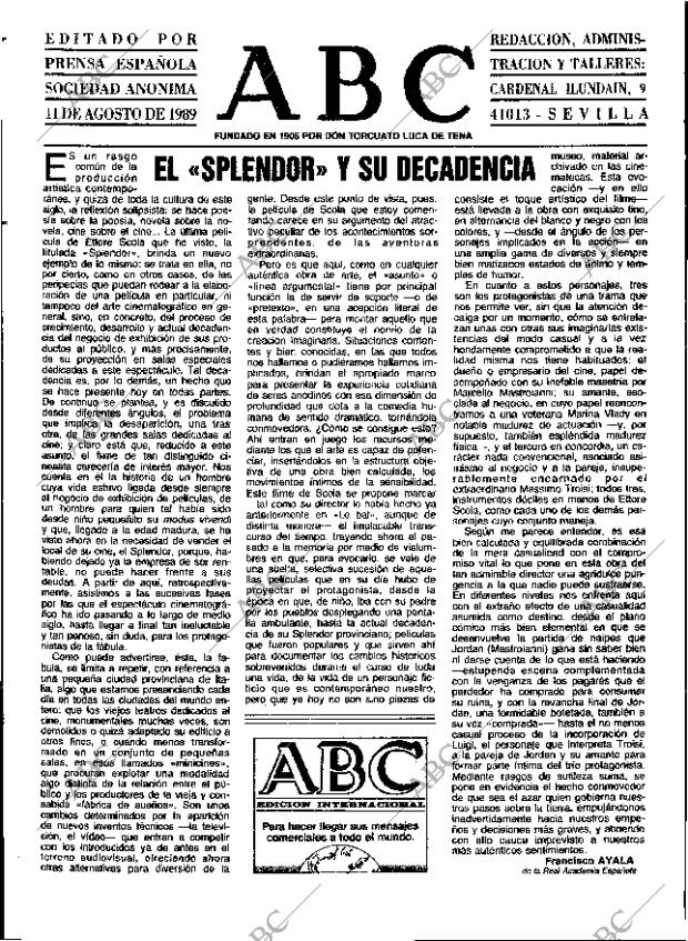 ABC SEVILLA 11-08-1989 página 3