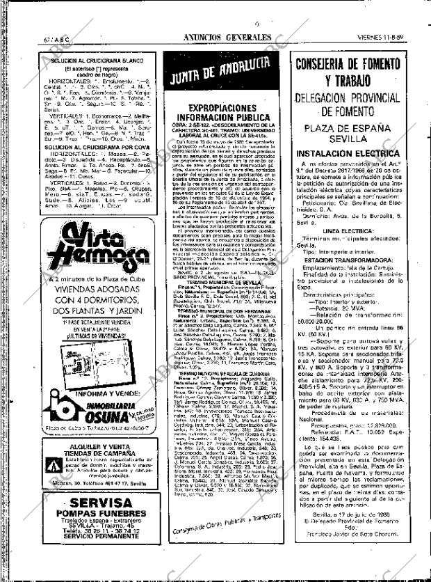 ABC SEVILLA 11-08-1989 página 62