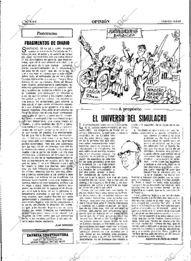 ABC MADRID 12-08-1989 página 14