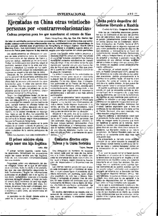ABC MADRID 12-08-1989 página 21